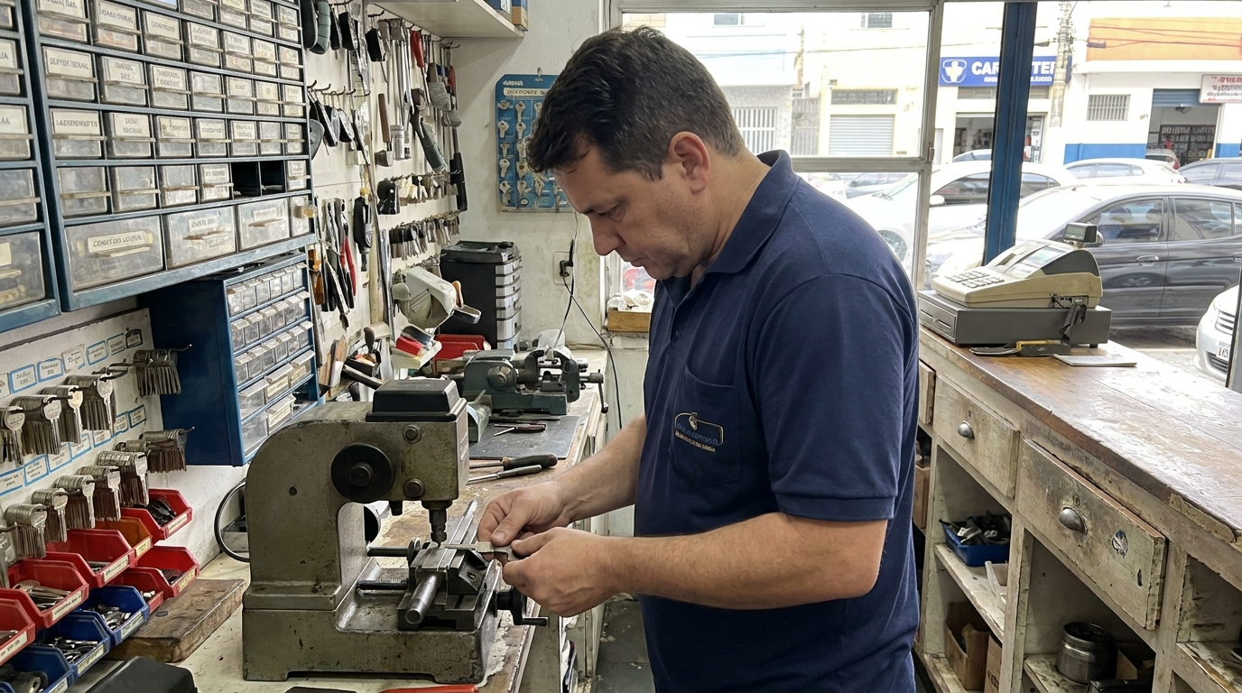 Confecção de Chave Automotiva profissional em Buritis, Belo Horizonte‑MG