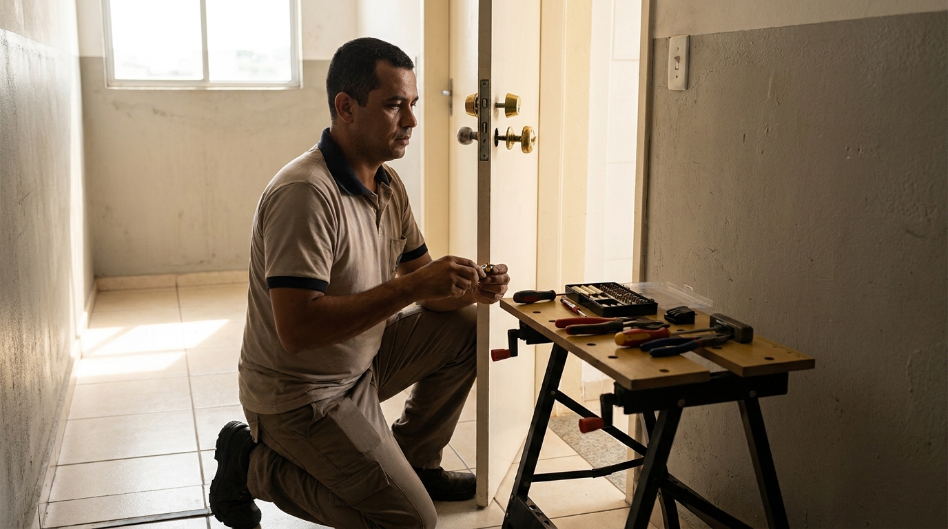 Troca de Segredo Residencial profissional na Santa Sofia, Belo Horizonte‑MG
